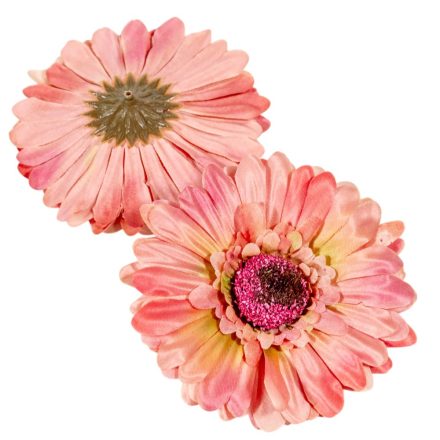 Gerbera virágfej őszi rózsaszín D12cm 12db/csom.