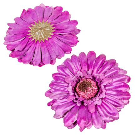 Gerbera virágfej őszi lila D12cm 12db/csom.