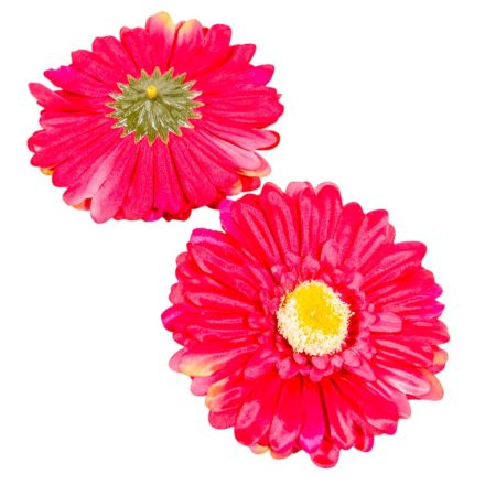 Gerbera virágfej fukszia D12cm 12db/csom.