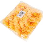 Gerbera virágfej barack-rózsazsín D12cm 12db/csom.