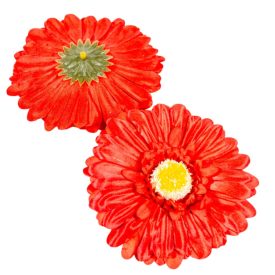 Gerbera virágfej piros D12cm 12db/csom.