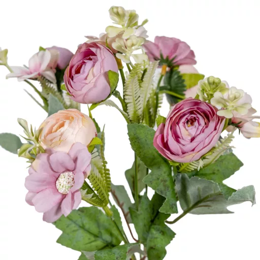 Ranunculus, margaréta csokor 10v. mix  M28cm 24db/# 
