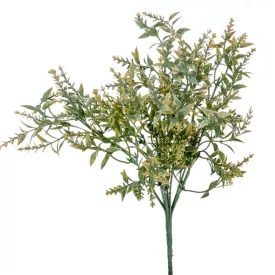 Díszítő bokor 7ágú M34cm 48db/#