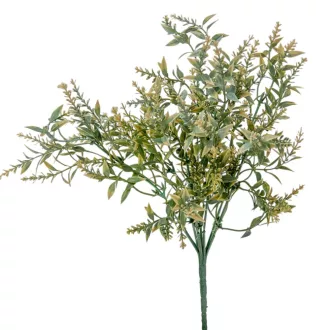 Díszítő bokor 7ágú M34cm 48db/#