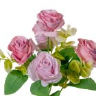 Rózsa csokor 5v. M31cm 48db/#