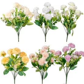 Dália csokor 10v. M39cm 48db/#