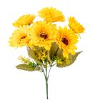 Napraforgó csokor 7v. M36cm 48db/#