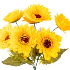 Napraforgó csokor 7v. M36cm 48db/#