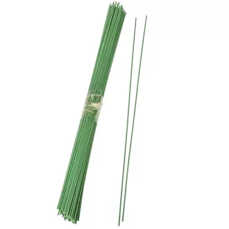 Drót szál zöld műanyag bevonat 40cm 120db/köteg