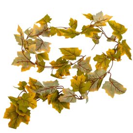 Juhar girland zöld 175cm 24db/#