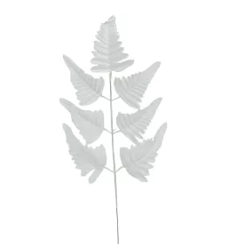 Páfrány levél fehér M50cm 12db/köteg