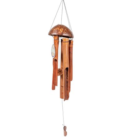 Szélcsengő bambusz 30cm