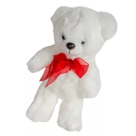 Plüss maci fehér 21cm