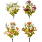Rózsa, asztro csokor 10v. mix M40cm 24db/#