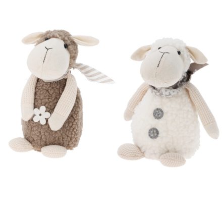 Bárány ülő textil M16cm