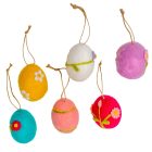 Húsvéti tojás gyapjú bevonatú 8cm