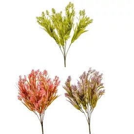 Díszítő bokor 5ágú mix M36cm 36db/#