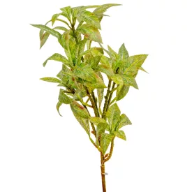 Zöld leveles ág M33cm 24db/#