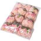 Boglárka virágfej világos rózsaszín D10cm 12db/csom