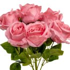 Rózsa csokor 7v mix M40cm 24db/#