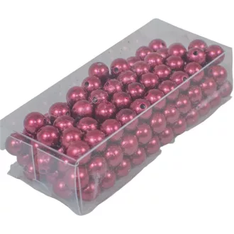 Gyöngy 10mm bordó 85gr