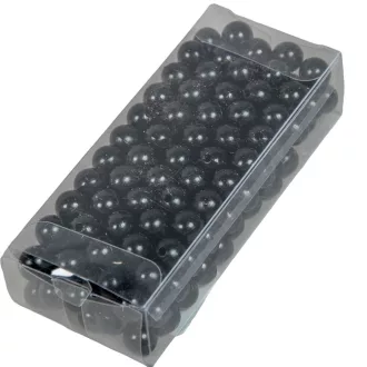 Gyöngy 10mm fekete 85gr