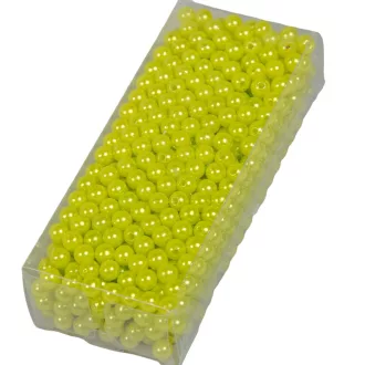 Gyöngy 6mm világoszöld 85gr