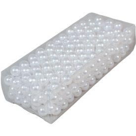 Gyöngy 8mm fehér 85gr