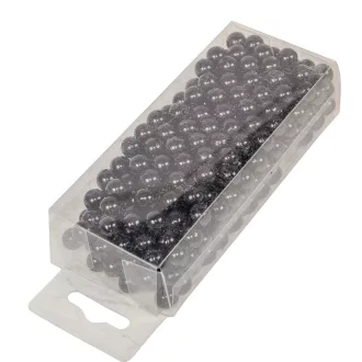 Gyöngy 8mm fekete 85gr