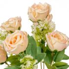 Rózsa csokor 7v. mix M37cm 36db/#