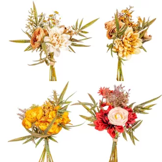 Dália, ranunculus köteg 5v. M35 12db/#