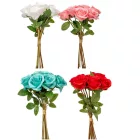 Rózsa köteg 7v. mix M40cm 36db/#