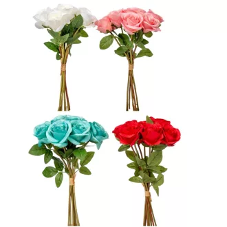 Rózsa köteg 7v. mix M40cm 36db/#