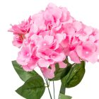 Hortenzia csokor 5v. mix M45cm 24db/#