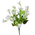 Csillagvirág csokor 21v. krém M40cm 50db/#