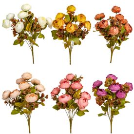 Ranunculus csokor 9v. mix M38cm 24db/#