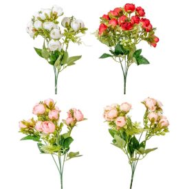 Rananculus csokor 5ágú M34cm 60db/#