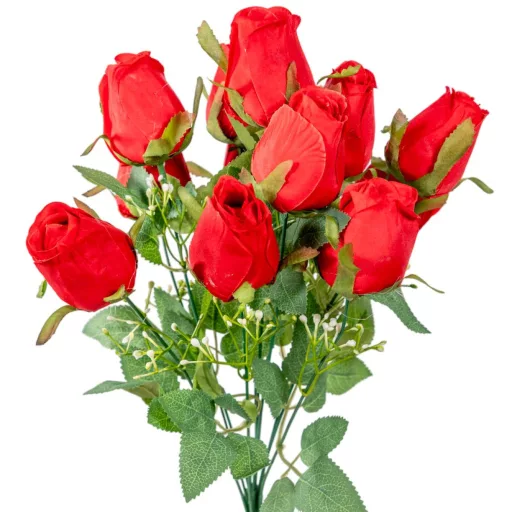 Rózsa csokor 12v. mix M44cm 24db/#