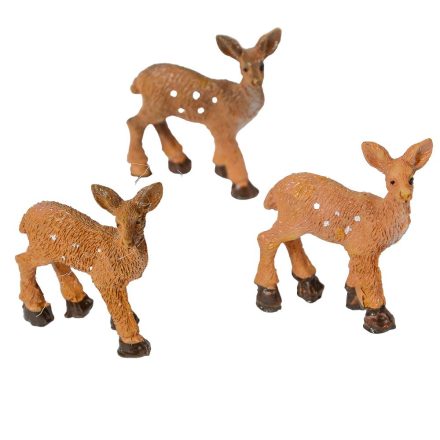 Őzike poly M4,5cm 3db-os