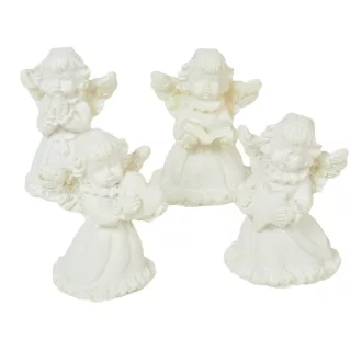 Angyal poly M4,5cm 4db-os