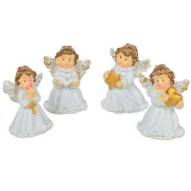 Angyal poly M4,5cm 4db-os (csom ár)