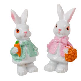 Nyuszi álló poly 6cm 2db-os