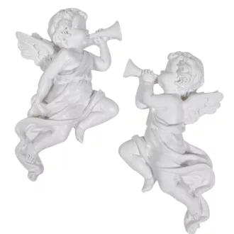 Angyal kürttel poly fehér 11,5cm