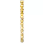 Müanyag gömb arany 3cm 12db-os