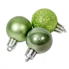 Müanyag gömb oliva 3cm 12db-os