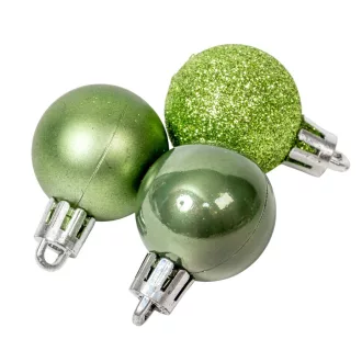 Müanyag gömb oliva 3cm 12db-os