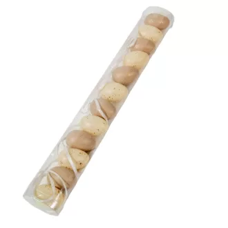 Húsvéti fürj tojás műa. 4cm 12db-os