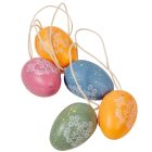 Húsvéti tojás fröcskölt mintás 4cm 12db-os