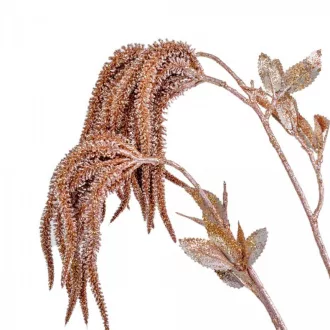 Glitteres dekor ág rosegold 85cm