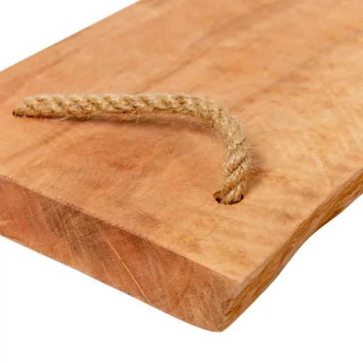 Fa tál kötél füllel 50x15cm